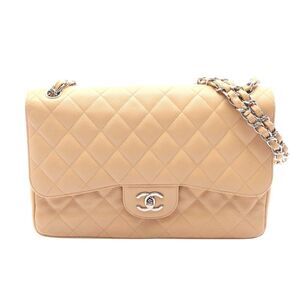 Chanel Caviar Skin Large Flap Shoulder Bag